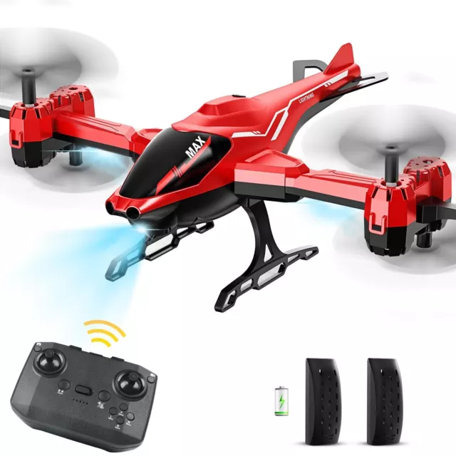 Hubschrauber Ferngesteuert 2.4G RC Helikopter 360°-Flip All in 1 Super Funktion