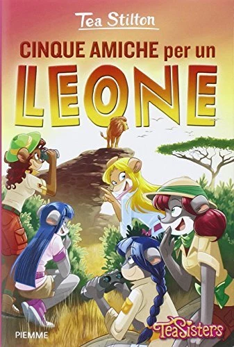 cinque amiche per un leone stilton tea 8856645866