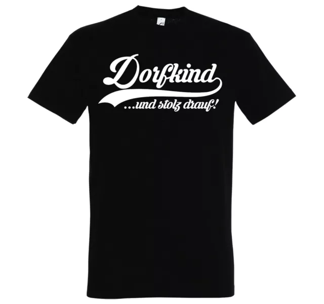 Youth Designz Dorfkind Herren T-Shirt Logo Print Lustig Bauer Traktor Landwirt