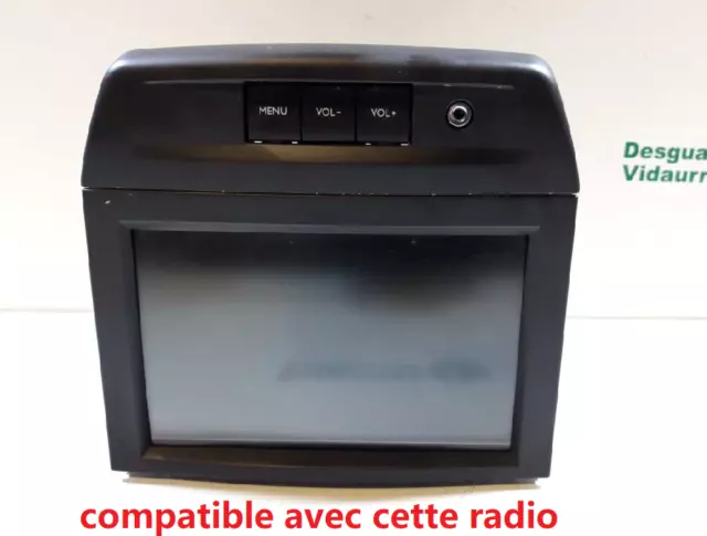 Peugeot Partner Vitre Ecran Tactile Touchscreen pour ecran LCD SMEG+ IV2