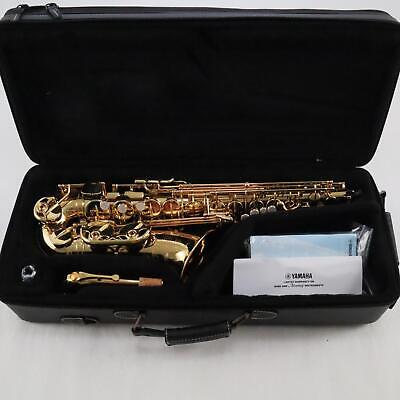 Yamaha Model YAS-875EXII Professional Alto Saxophone in Lacquer MINT CONDITION