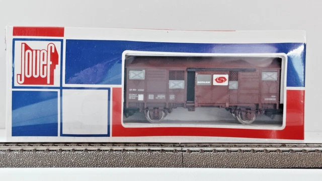 Wagon Jouef 6731 Portes Coulissantes Kronenbourg - Neuf Sous Boîte