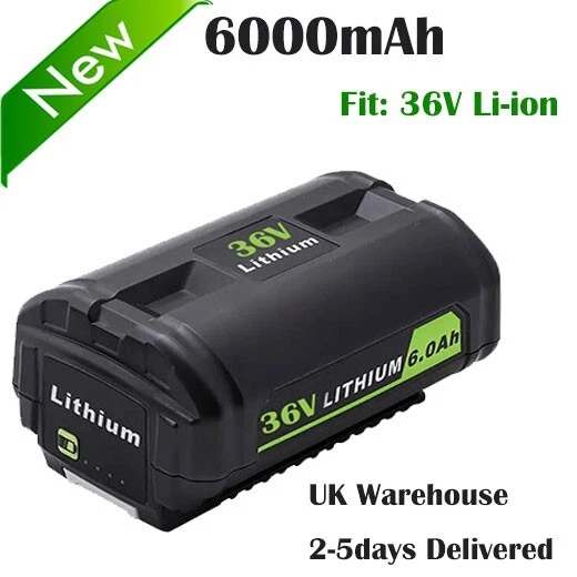 FOR RYOBI OP40602 40V 36V Lithium ion 6 Ah Battery BPL3640D2