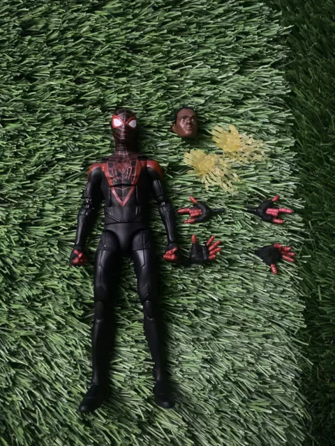 Marvel Legends Spider-Man Miles Morales Gamerverse Loose Complete MCU DISNEY PS4 Marvel Legends Spider-Man Miles Morales Gamerverse Loose Complete MCU DISNEY PS4
