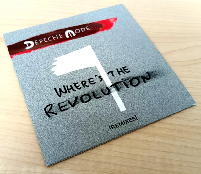 Depeche Mode - Where's The Revolution Remixes - Eu 5 Track Cd Maxi Single - 2017