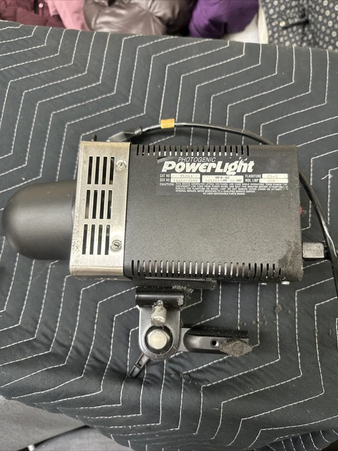 Photogenic PowerLight PL06APS POWER TESTED Only Turn On But Light Doesn’t Turn