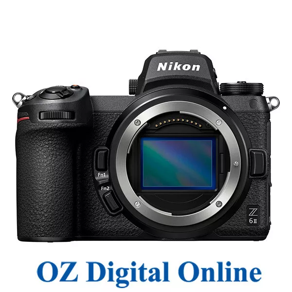 New Nikon Z6 II Body 24.5MP UHD Mirrorless Digital Camera 1 Year Au Wty