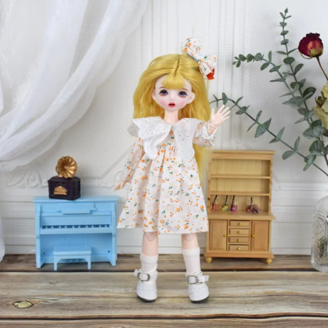 Bambola bambini per ragazze 30 cm bambole BJD principessa 12 pollici donna con vestiti giocattoli fai da te
