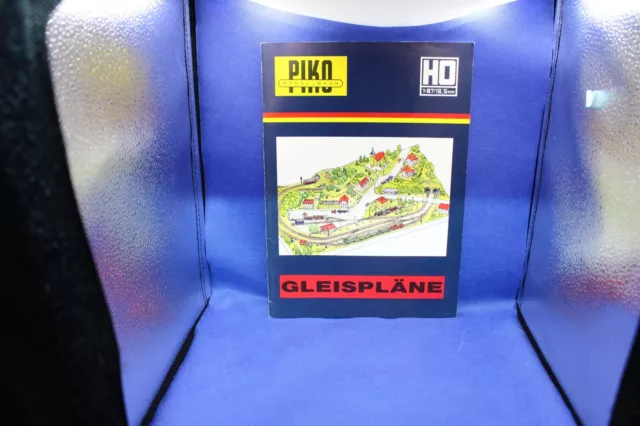 Catálogo Piko 31 planos de vías/excelente estado