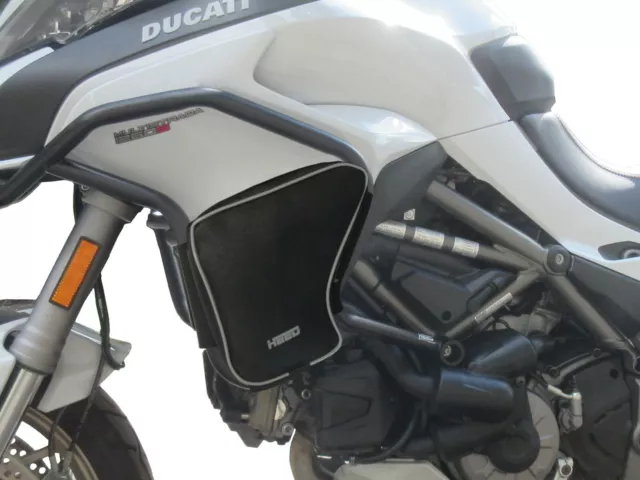 Paramotore HEED Ducati Multistrada 950 (2019 - ) - nero + borse