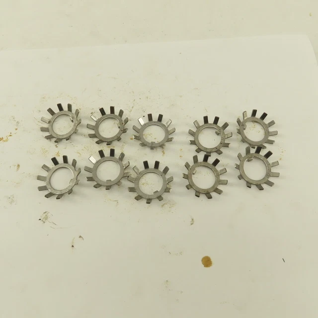 Whittet-Higgins WS-02 Stainless Steel Bearing Lock Washer .06010 ID Lot Of 10