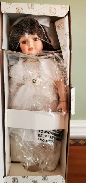 The Heritage Signature Collection Wedding Doll- Iob W/Coa