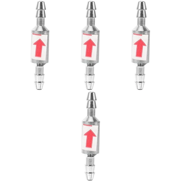 4pcs Valve d'échec pour les lignes d'air de pompe d'air Connecteur en acier