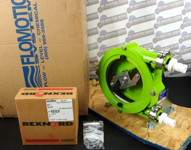 Flomotion ALP17 Industriale Roller Peristaltica per Tubo Pompa & Cambio Guida IN