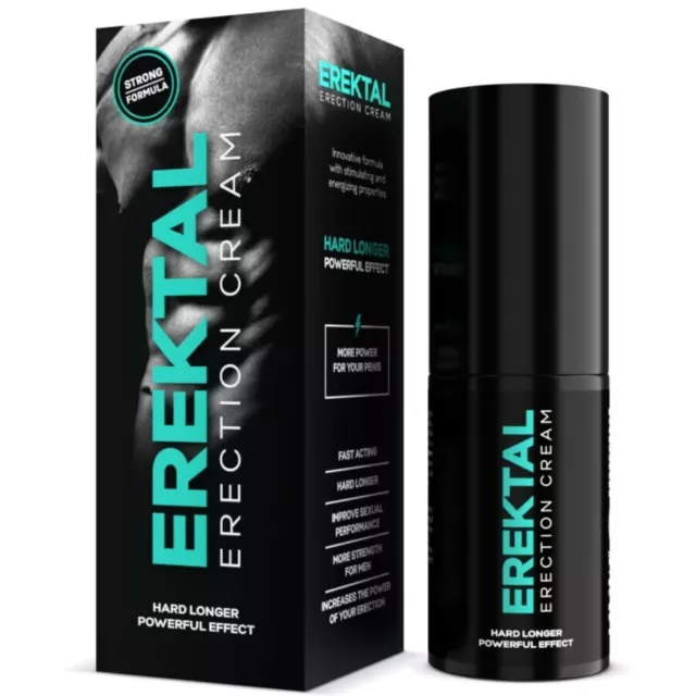 Erektal - Crème stimulante pour une virilité renforcée-Eréction et perfoma 30 ML