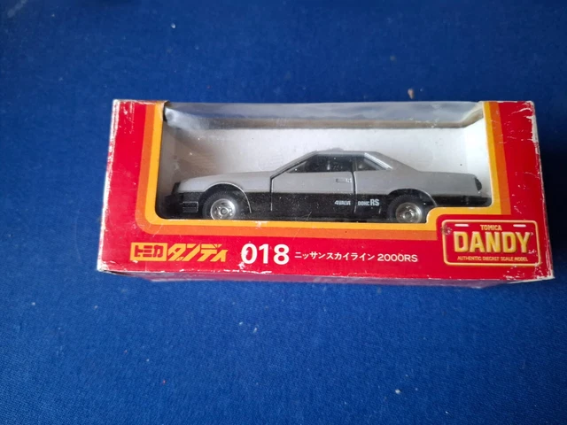Tomica Dandy 1/43 - Nissan Skyline 2000 RS Grise - Miniature Boîte