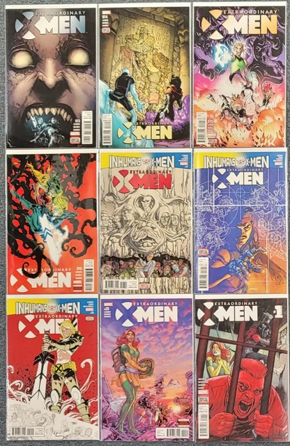 Extraordinary X-Men #1-20 + Annual #1 Marvel Comics 2016 Complete Set! VF-NM+! 2