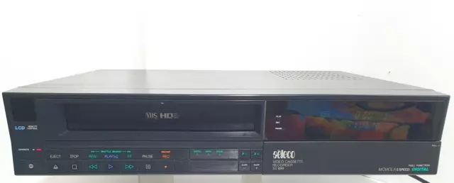 Seleco SV899 sv 899 video cassette player recorder VHS-PAL HQ videoregistratore