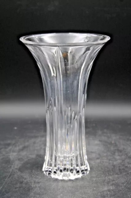 Nachtmann Stratos Vase Bleikristall schwere transparente Blumenvase H 21,5 cm