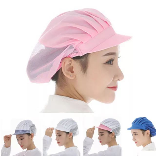 Dustproof Hat Cook Bread Catering Baker Workshop Work Wear Restaurant Elastic