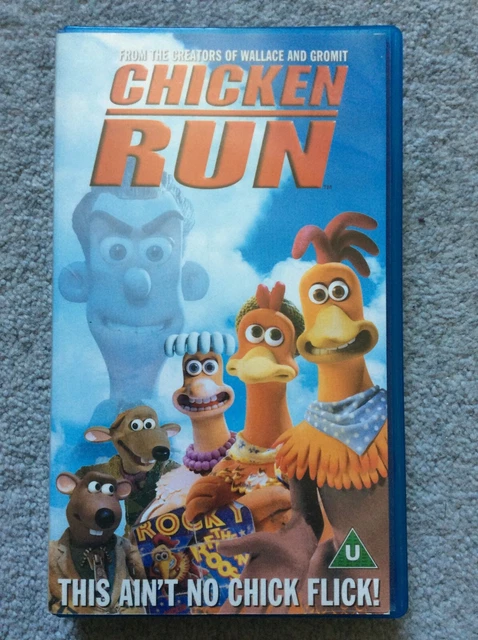 CHICKEN RUN (2000) [UK, VHS] - Comedy Animation - Mel Gibson, Miranda ...