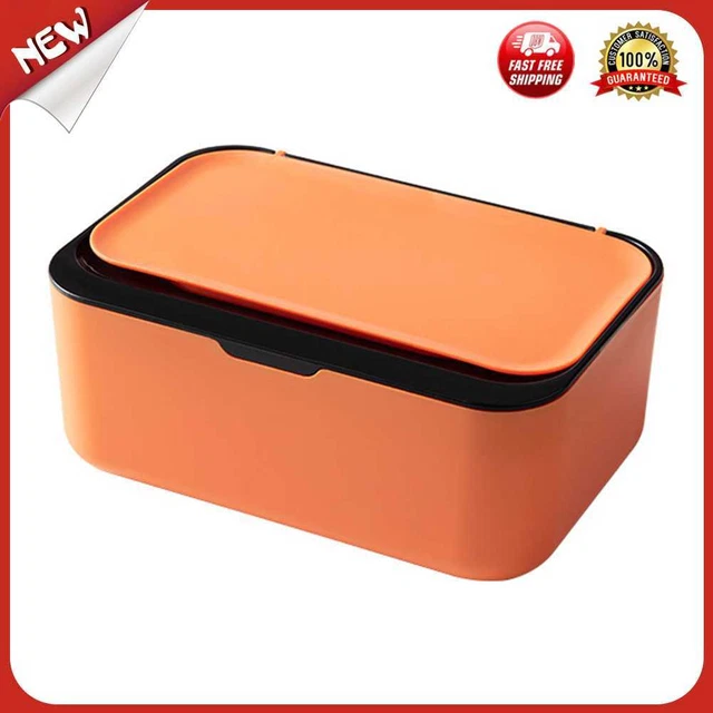 es Estuche dispensador de toallitas, caja de pa?elos de pl?tico con tapa, caja d