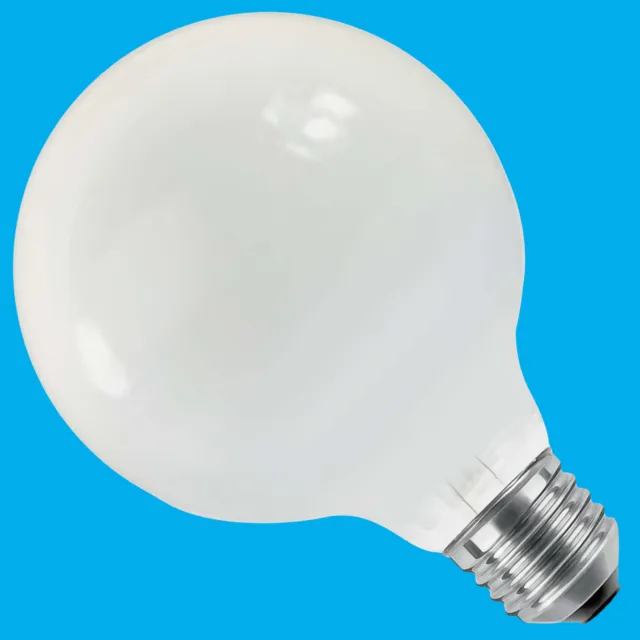 2x 100W Dimmable Incandescent Opal Large G95 Decor Globe ES E27 Light Bulb Lamp