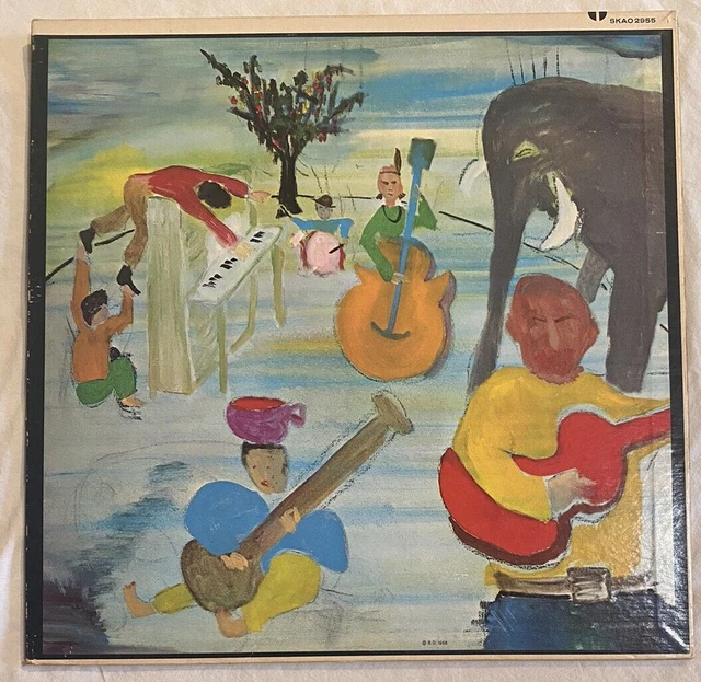 THE BAND Music From Big Pink 1968 Gatefold Capitol Black Rainbow Label BOB DYLAN