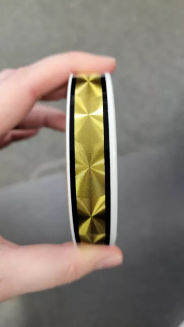 1/2" Gold Coburn Striping w/ Black Border, 13' long