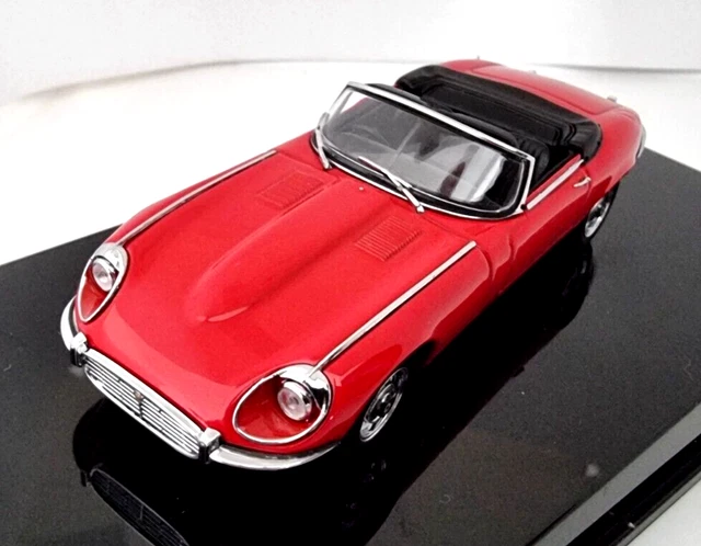Miniature Jaguar Type E Roadster 1/43 Best Model - Édition Limitée - Occasion