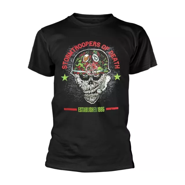 S.O.D. (STORMTROOPERS OF DEATH) - HELMET HEAD BLACK T-Shirt Medium