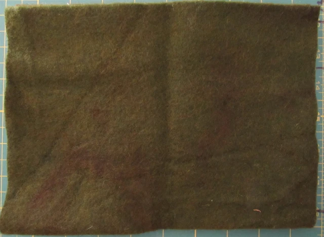 Apliques de enganche de bosque moteados primitivos teñidos a mano de 9""x27"" 70% lana