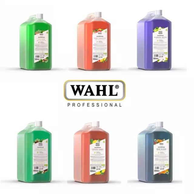 Shampooing et revitalisant professionnel Wahl 5 litres pour animaux de compagnie 5 L