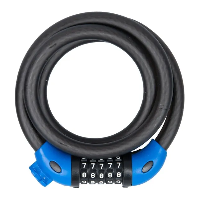 Oxford LK230 Combi12 Motorcycle Re-Settable Combination Cable Lock 12MM X 1.8M