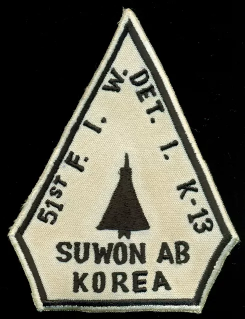 USAF 51st Fighter Interceptor Wing Det-1 K-13 Suwon AB Korea Patch S-18