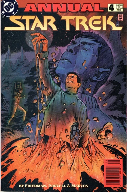 Star Trek Annual #4 Fine Dc Comics