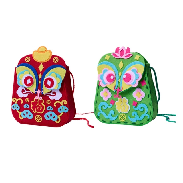 WADORN Kit DIY Sac à Main En Cuir PU 20 Pièces – Couture Facile, Sac Bandoulière Élégant 16.5x22 Cm