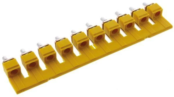 5X WEIDMULLER - WQV 10-10 (1052460000) - Cross-connector for terminal  - New