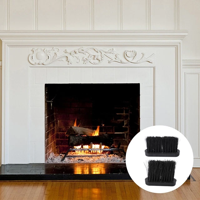 Replacement Broom Plastic Handle Fireplace Tools Spare Hearth Brush Head Refill