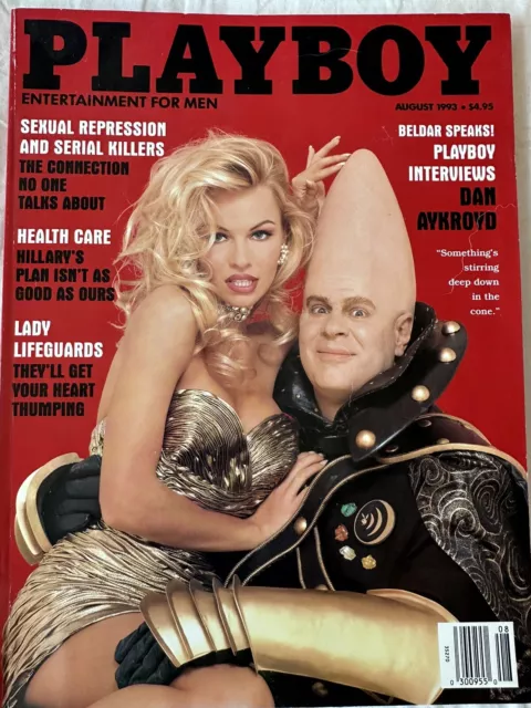 Playboy Magazine August 1993 Pam Anderson Dan Akroyd Conehead Excellent