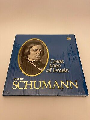 Robert Schumann - Great Man of Music-Time Life Four 12" Records Album set STL557
