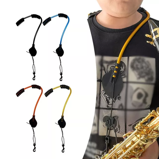 Adjustable Saxophone Strap With NeckPad 39*22cm Accessories Comfortable