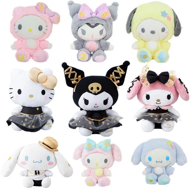 KAWAII KUROMI PLUSH Toy Anime Sanrio My Melody HelloKitty Stuffed