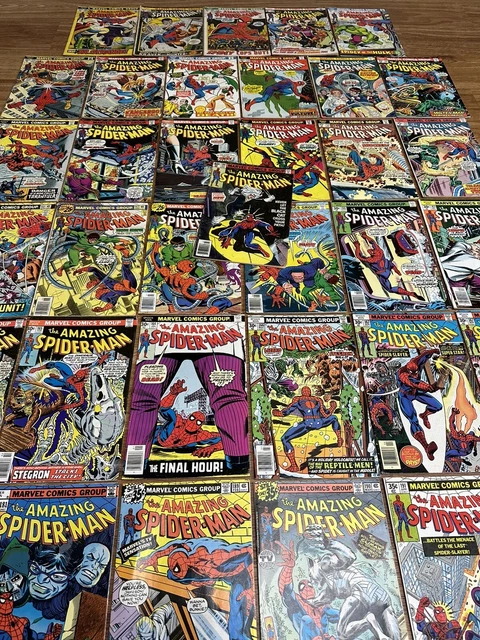 The Amazing Spider-Man Comic Lot! Original Owner Collection #119 #194 & More 🔑