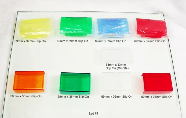 Flash Filter Sets | For Various Flashes | NOS | New | All for $15 | Misc #5 |