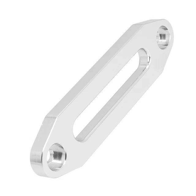 Guide-câble En Aluminium Pour Treuil Synthétique VOANZO - Rouge, 124 Mm - Compatible Treuils 3000-4000 Lb - 5