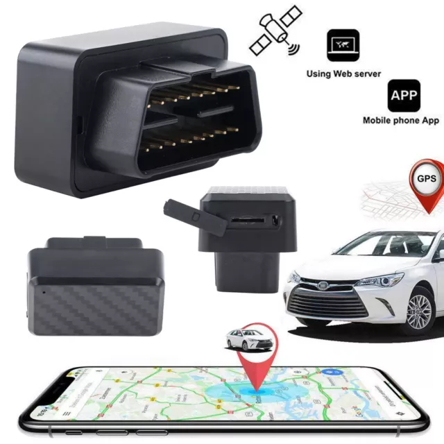 3G 4G OBDII GPS Mini Tracker Live Realtime Vehicle Car OBD2 Tracking Device