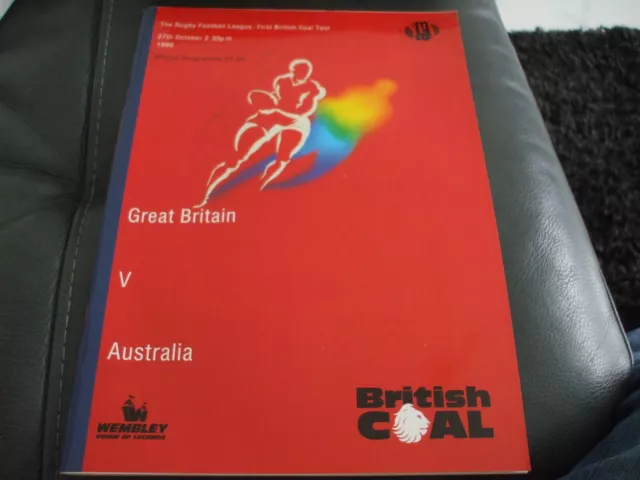 Great Britain v Australia 1st Test 27 October 1990