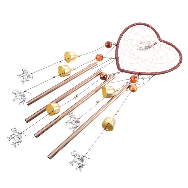 Yardwe 3 Glückskatzen Windspiele - Keramik Fengshui Glocken Für Garten & Balkon