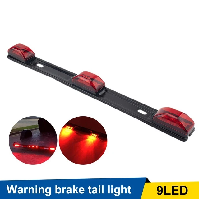 Luci Tetto Per Camion E Rimorchi - Kit Da 5 Luci Di Marcia/segnalazione Ambra O Fumè | 12V, Impermeabili, Facile Installazione